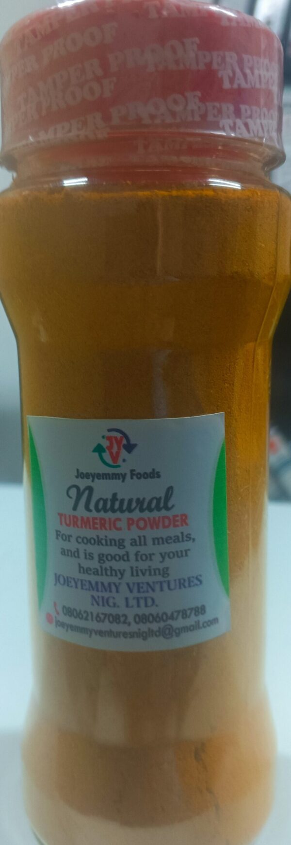 Unadulterated Tumeric Powder